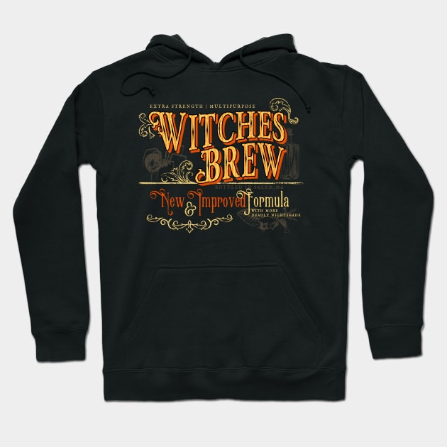 Halloween Witches Brew Hoodie by Emily Collins